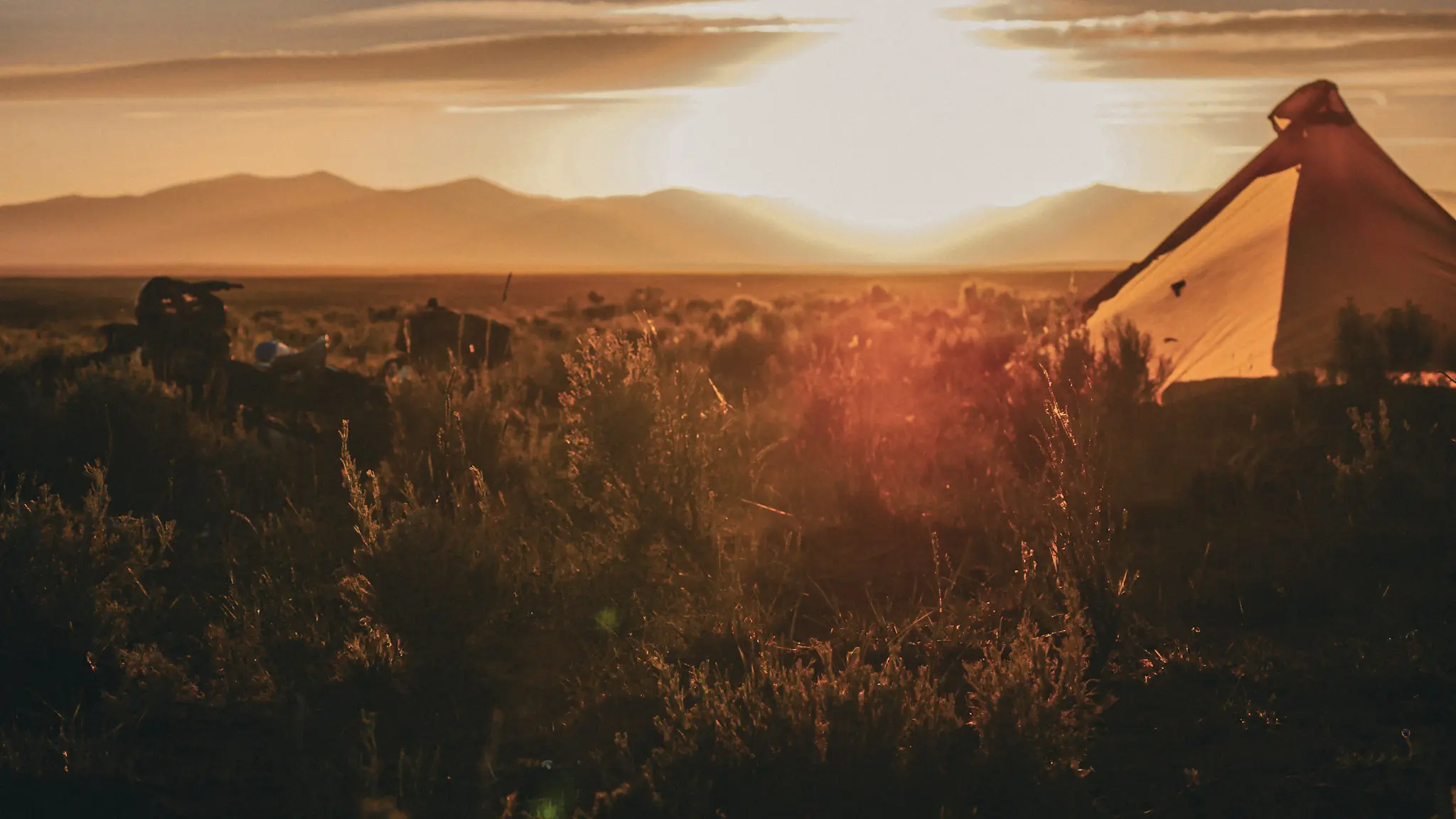 Great Rift Dirt Tour Dispersed Camping on Snake River Plain near Craters of the Moon National Monument