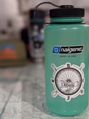 White Die Cut Sticker