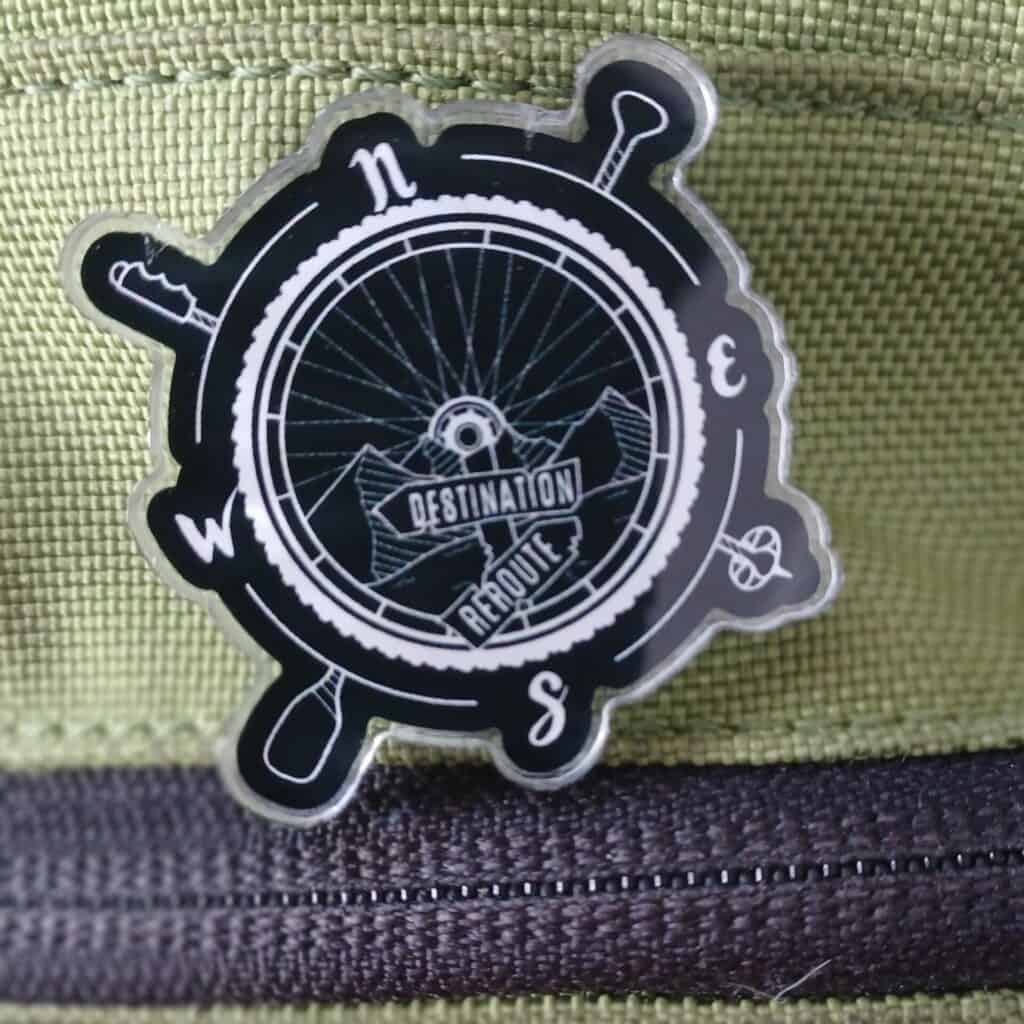 Destination Reroute Lapel Pins
