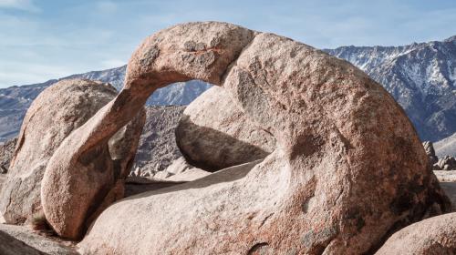 Arches in Alabama Hills, Owens Valley Ramble