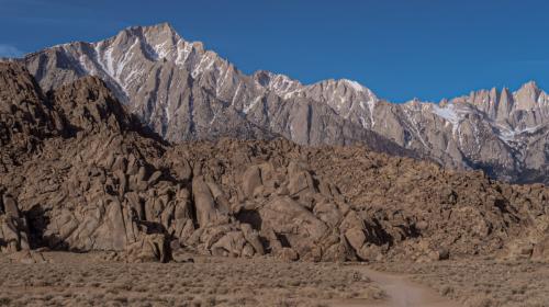 Alabama Hills and the Eastern Sierras